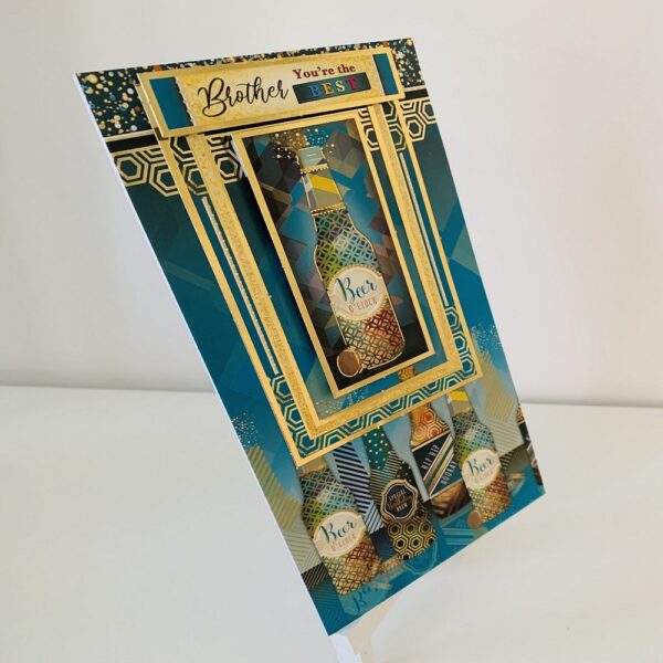 Handmade “Brother You’re The Best” Birthday Greeting Card - product image 2