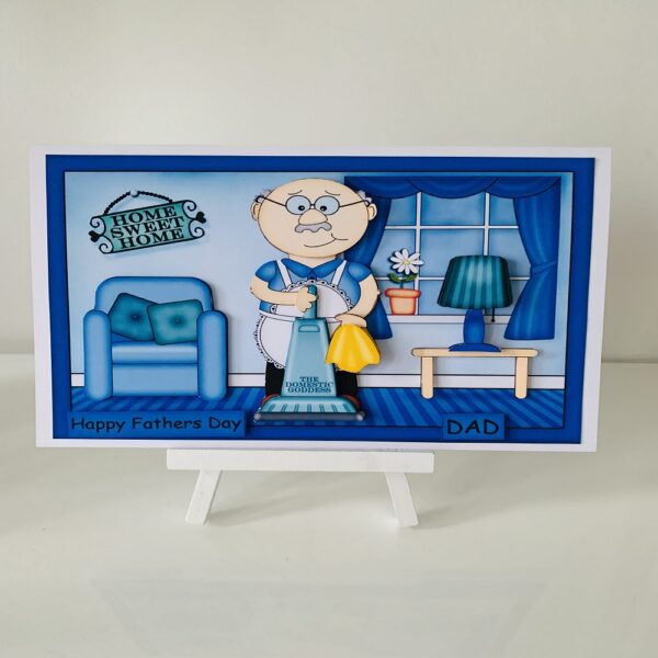 Handmade Birthday Card/Fathers Day – Home Sweet Home - main product image