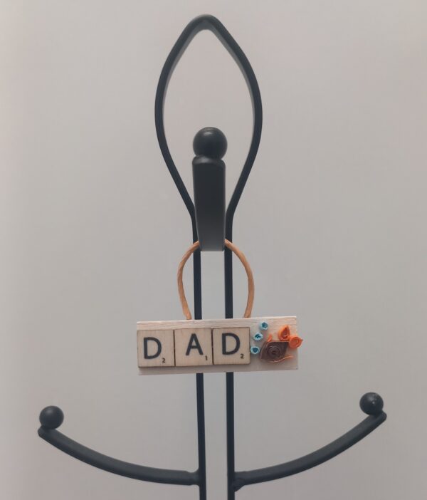 DAD Quilled Fish Hanging Plaque - product image 3