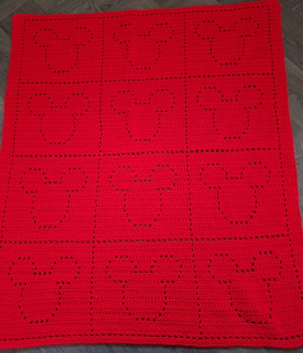 Crochet “Mouse” Baby Blanket - main product image
