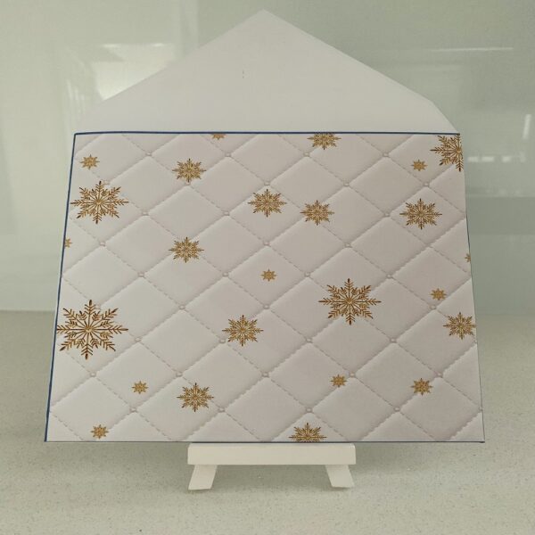 Handmade Luxury 3D decoupage Reindeer Christmas card - product image 5