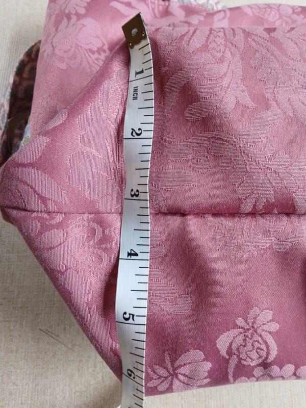 Handmade Summer bag. Pink, fully lined. - product image 4