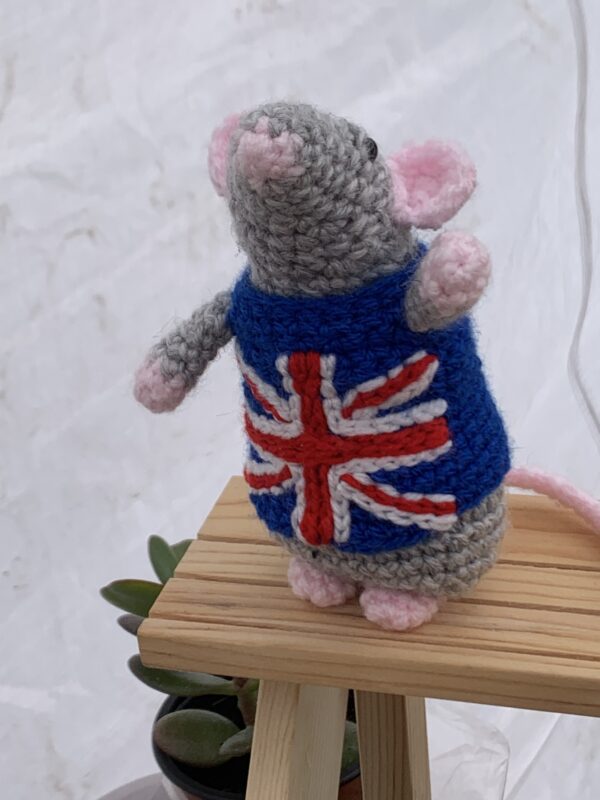 Union Jack Cosy Mouse - product image 3