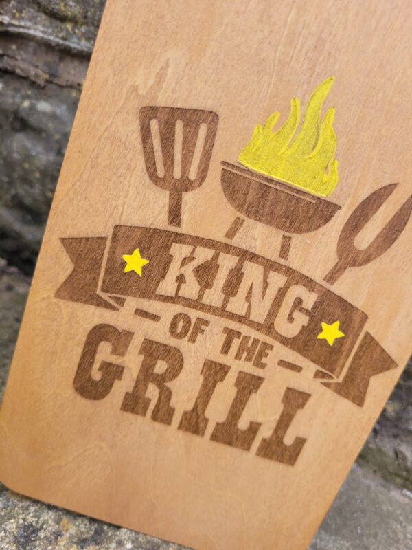 Decorative BBQ Paddle – Fathers Day, Birthday - product image 2