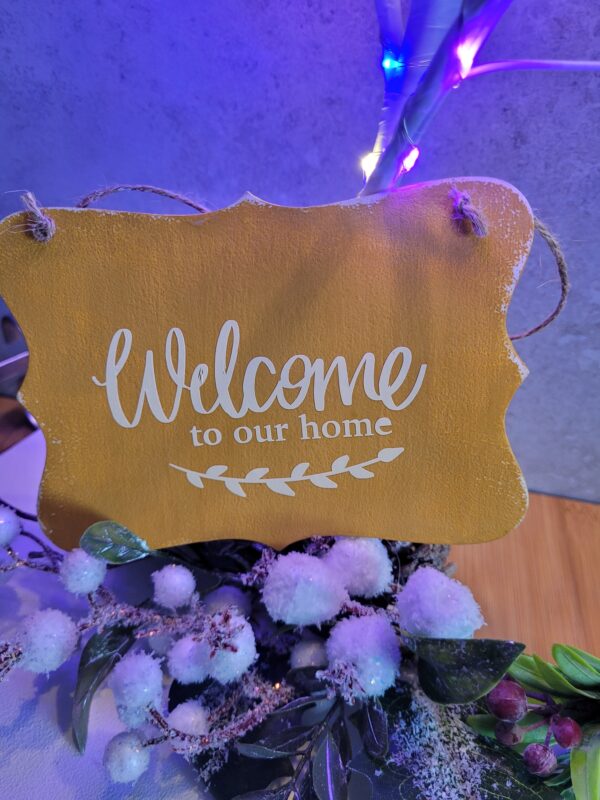 Welcome Sign – New Home, Housewarming Gift - main product image