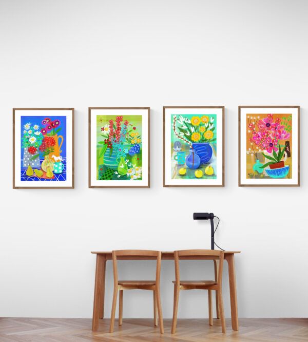 Still Life with flowers and lizard - product image 2