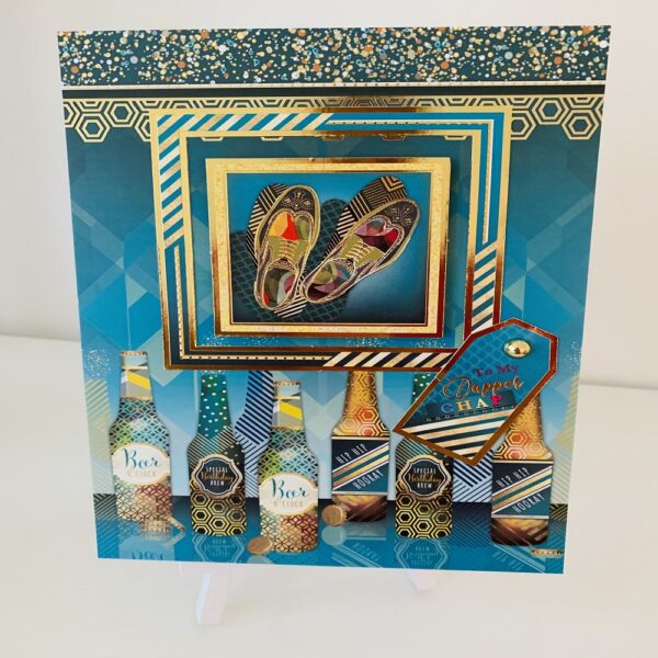 Handmade “To my dapper chap” Birthday Greeting Card - main product image
