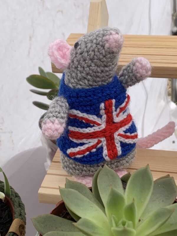 Union Jack Cosy Mouse - main product image