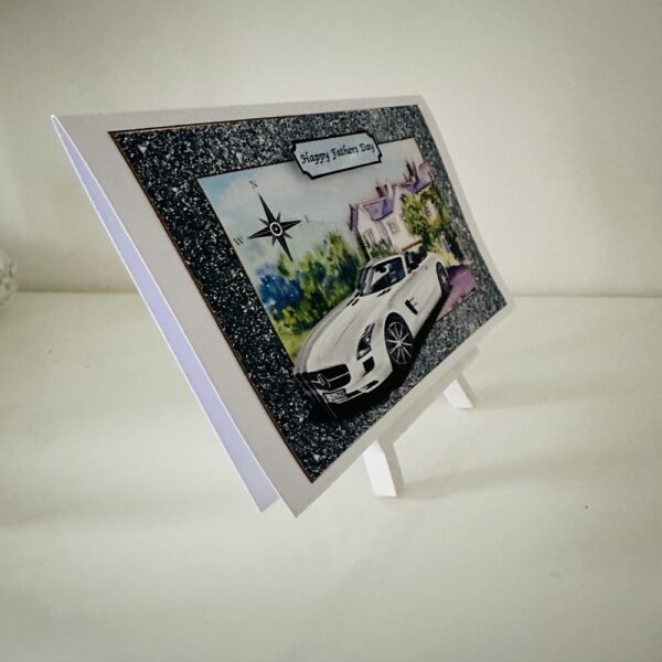 Handmade Birthday Card/Fathers Day | Convertible Car Themed - product image 2