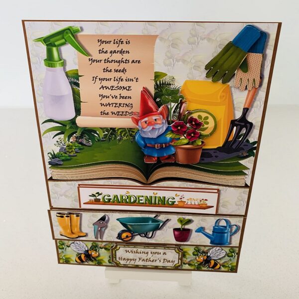 Handmade “Gnome Theme” Greeting Card - main product image