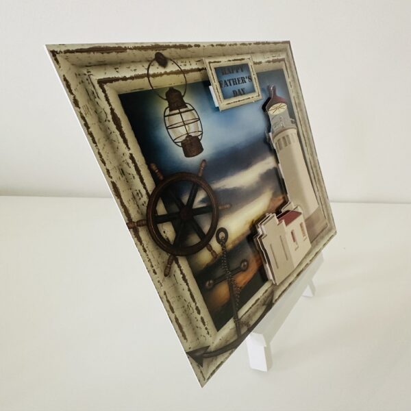 Handmade Birthday Card/Fathers Day Card | Lighthouse Themed - product image 2