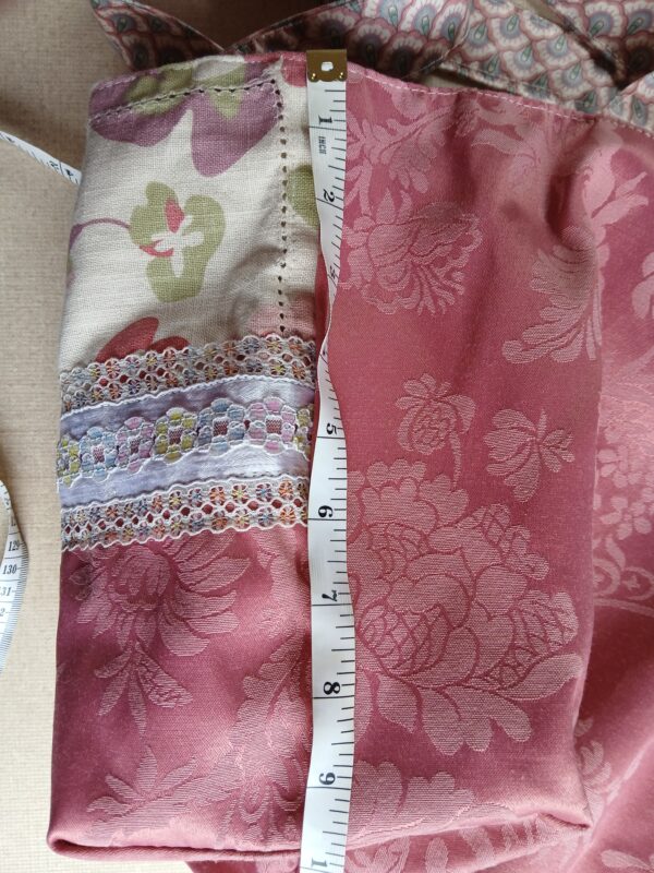 Handmade Summer bag. Pink, fully lined. - product image 5
