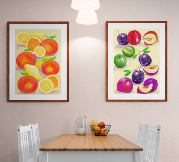 Oranges and Lemons Art Print - product image 3
