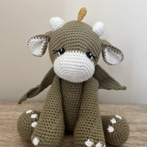 Handmade Crochet Dragon: placeholder image (loading)