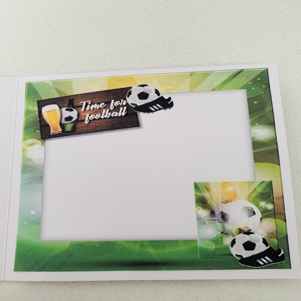 Happy Birthday / Fathers Day / Good Luck Handmade Greeting 7×7 Square Card 3D Decoupage - product image 3