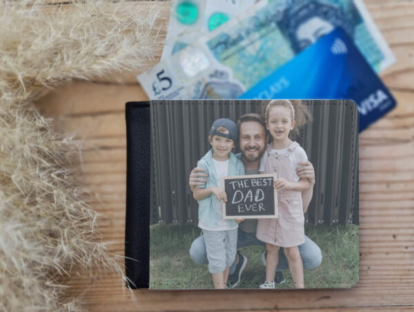 Personalised Photo Wallet – Custom Picture Gift for Dad – Father’s Day Gift - main product image