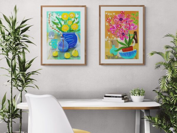 Still Life with flowers and lizard - product image 3