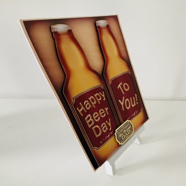 Handmade Happy Beer Day Greeting Card - product image 2