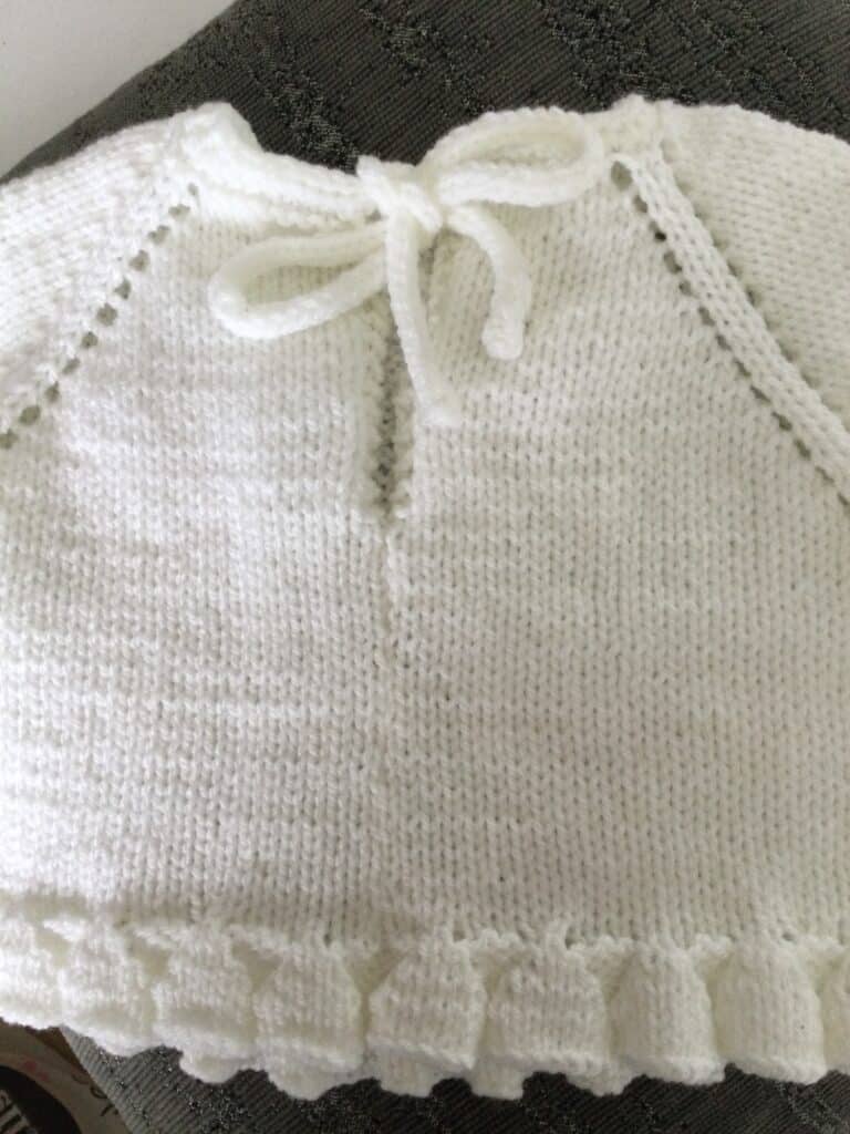 Angel top with beaded front