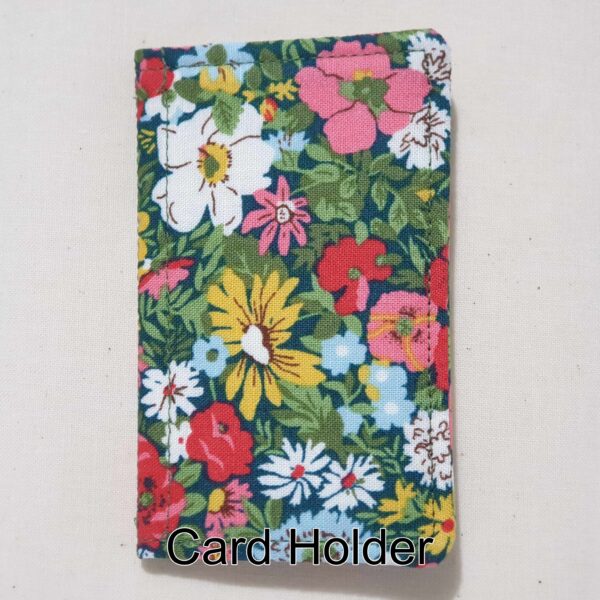 Liberty of London Fabric Card Wallet – Credit Card, Store Card, Business Card 001 - main product image