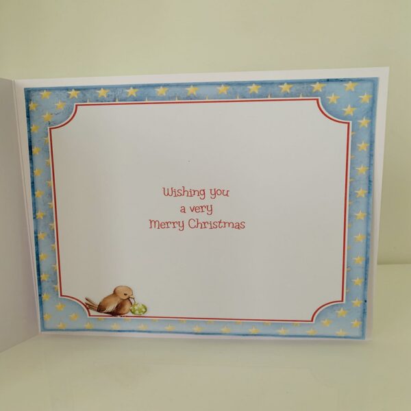 Handmade 3D Decoupage Santa Christmas Card - product image 3