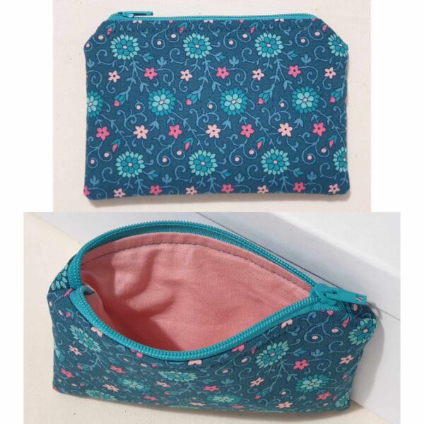 Liberty of London Fabric Coin Purses 100% Cotton- Lined and with zip closure. 006 - product image 3