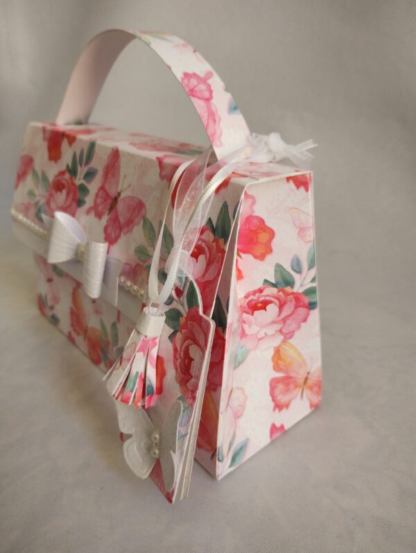 Beautiful Butterflies and Florals Handbag Style Gift Box, Butterfly Card and Boxelope - product image 4