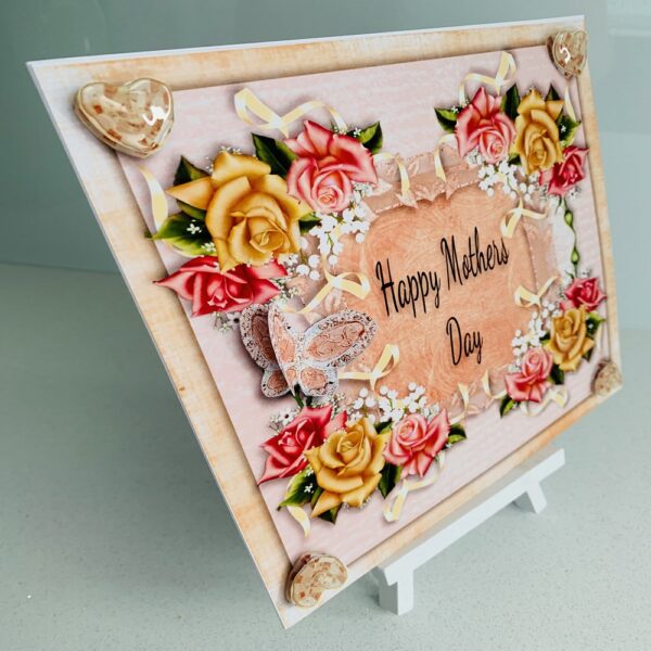 Handmade Mothers Day 8×8 Greeting Card - product image 2