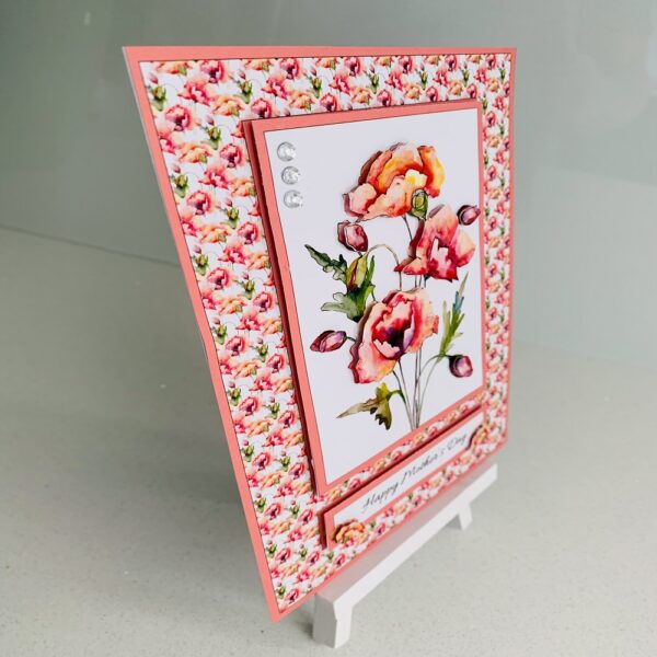 Handmade Happy Mothers Day 7×5 Greeting Card - product image 2