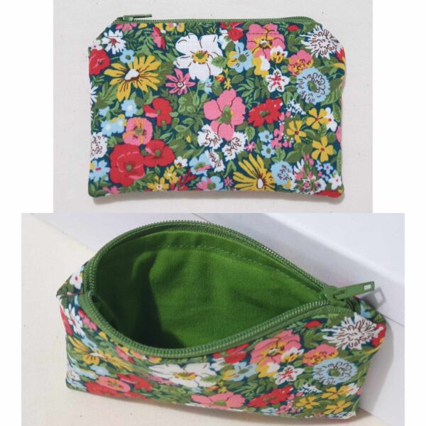 Liberty of London Fabric Coin Purses 100% Cotton- Lined and with zip closure. 002 - product image 3