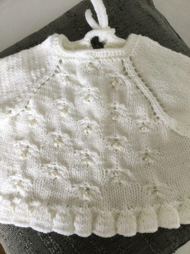 Angel top with beaded front