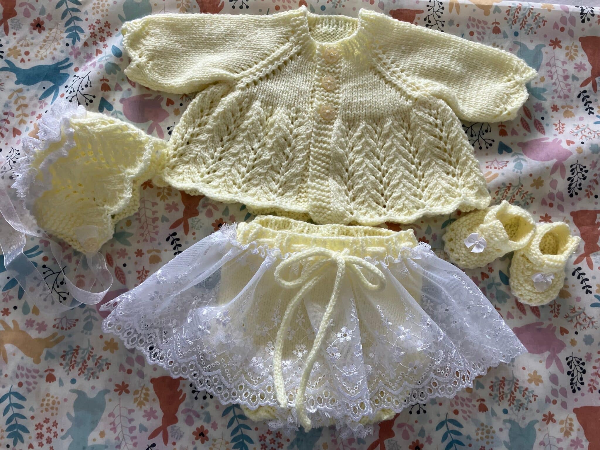 Newborn matinee set - main product image