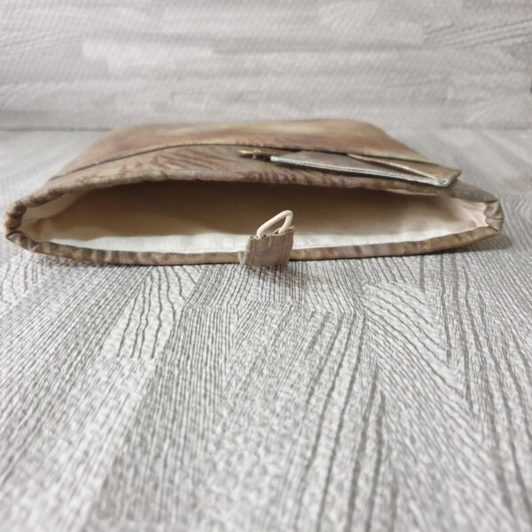 Book Sleeve or Kindle Sleeve Medium, Padded and Lined with Pocket and Button - product image 2