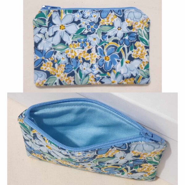 Liberty of London Fabric Coin Purses 100% Cotton- Lined and with zip closure. 004 - product image 3