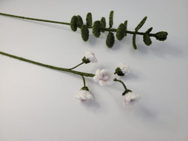 Crochet Peonies & Calla Lilies Bouquet - product image 4