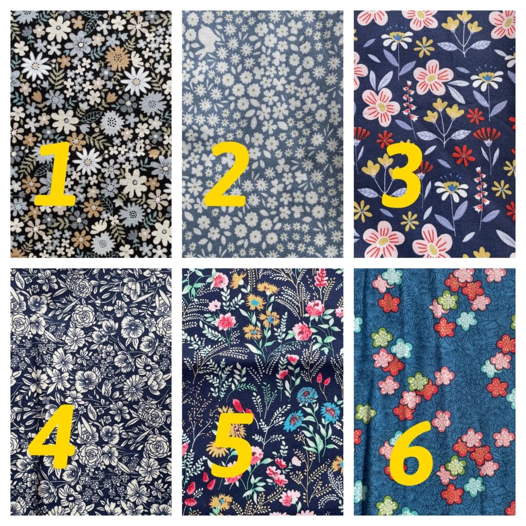 floral Flared Suck pads for baby carriers in your pattern choice