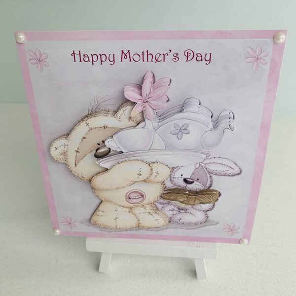 Handmade Happy Mothers Day 6×6 Greeting - main product image