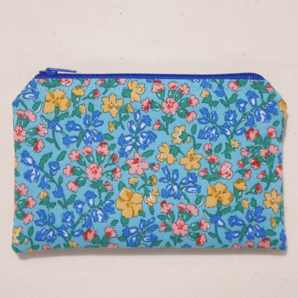 Liberty of London Fabric Coin Purses 100% Cotton- Lined and with zip closure. 005 - main product image