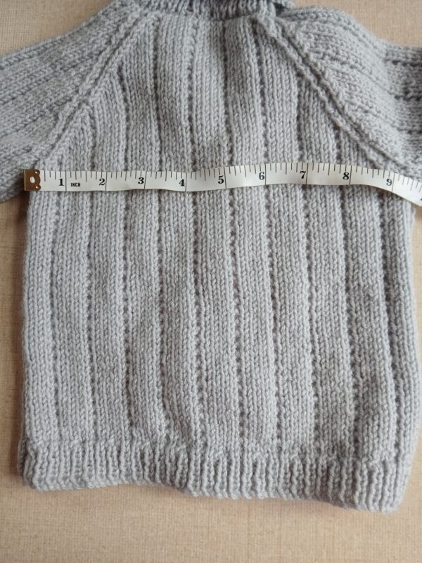 Handknitted baby boy’s cardigan. Approx 9 to 12 months old. All proceeds to charity. - product image 3