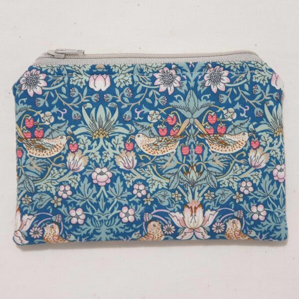 Liberty of London Fabric Coin Purses 100% Cotton- Lined and with zip closure. 001 - main product image