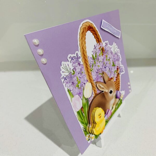 Handmade Happy Easter 7×7 Greeting Card - product image 2