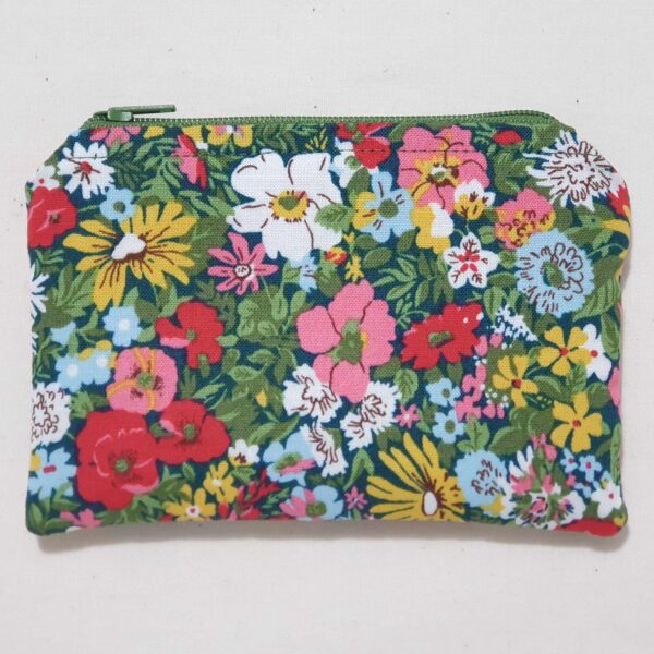 Liberty of London Fabric Coin Purses 100% Cotton- Lined and with zip closure. 002 - main product image
