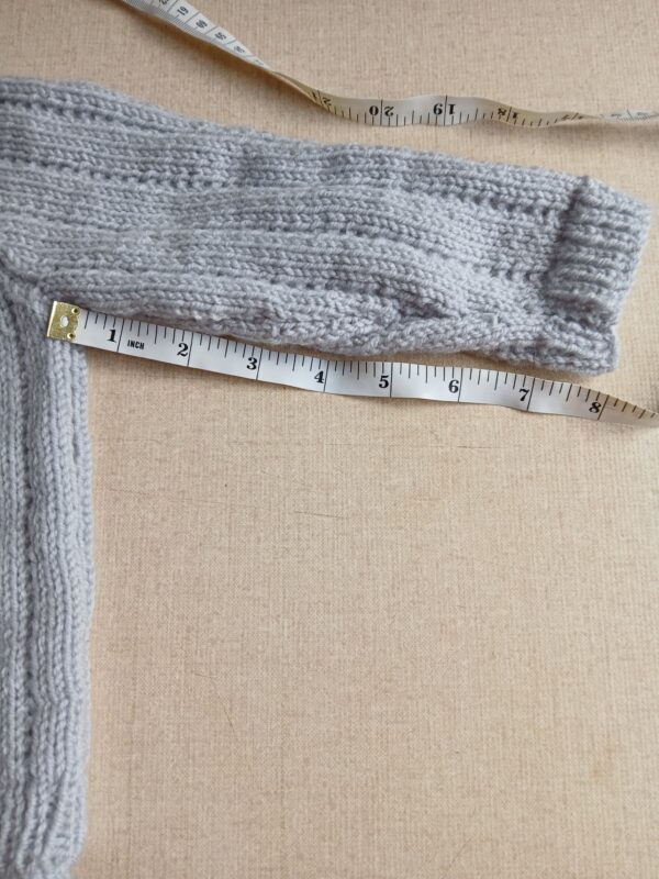 Handknitted baby boy’s cardigan. Approx 9 to 12 months old. All proceeds to charity. - product image 2