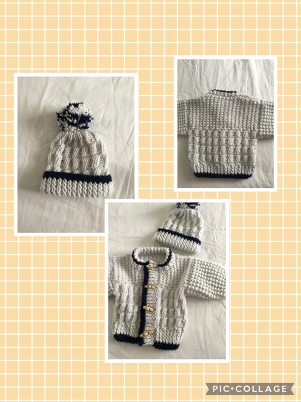 Aran baby boy set 0-3 months - main product image
