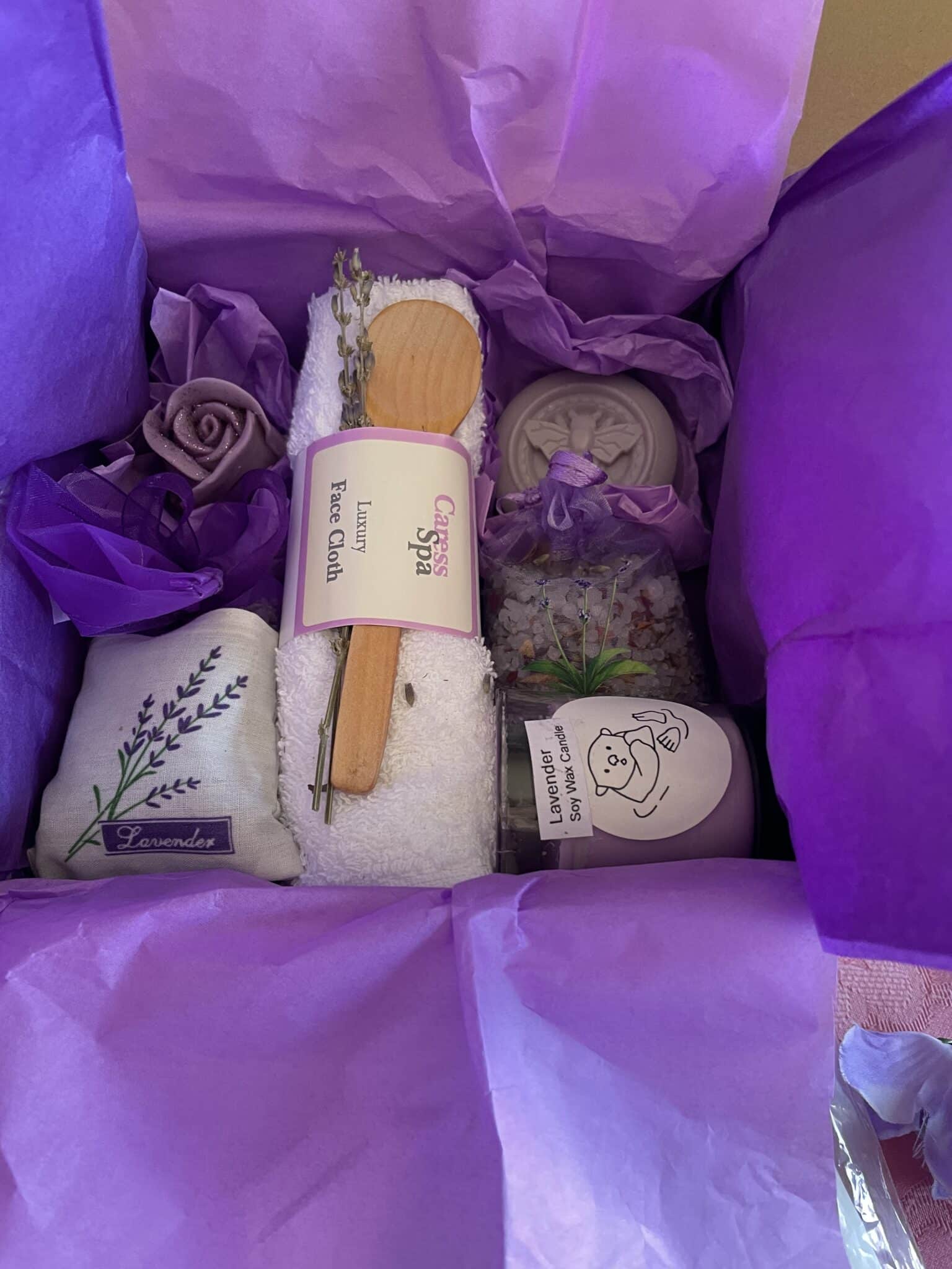 Lavender Pamper Box - main product image