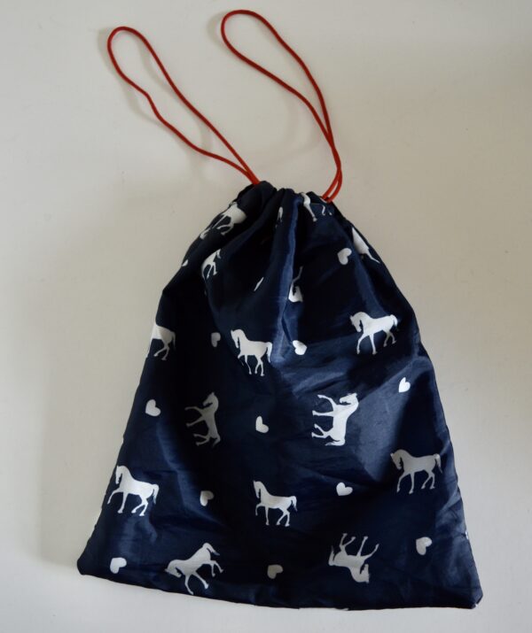 Horse or Pony design drawstring wash bag - main product image