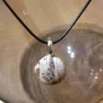 A Caramel Crystal Granite Pendant