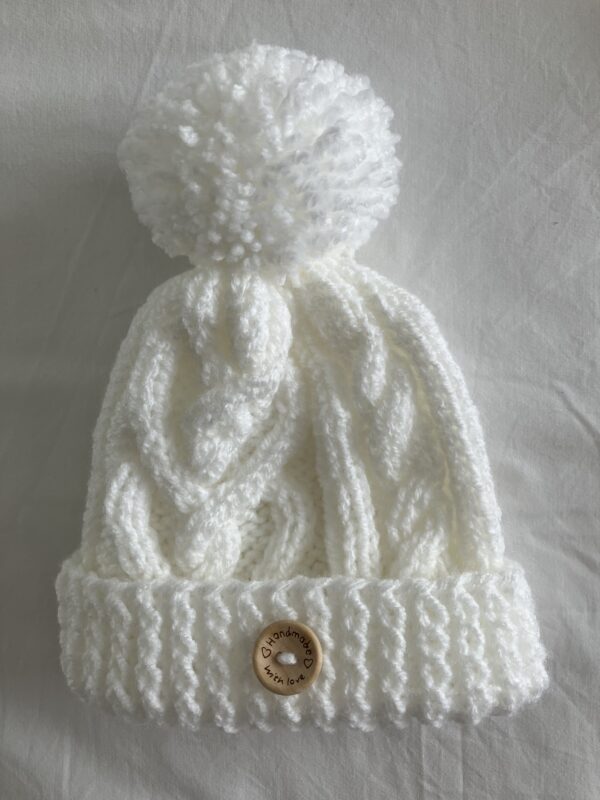 Baby Aran Set in white 0-3 months - product image 2