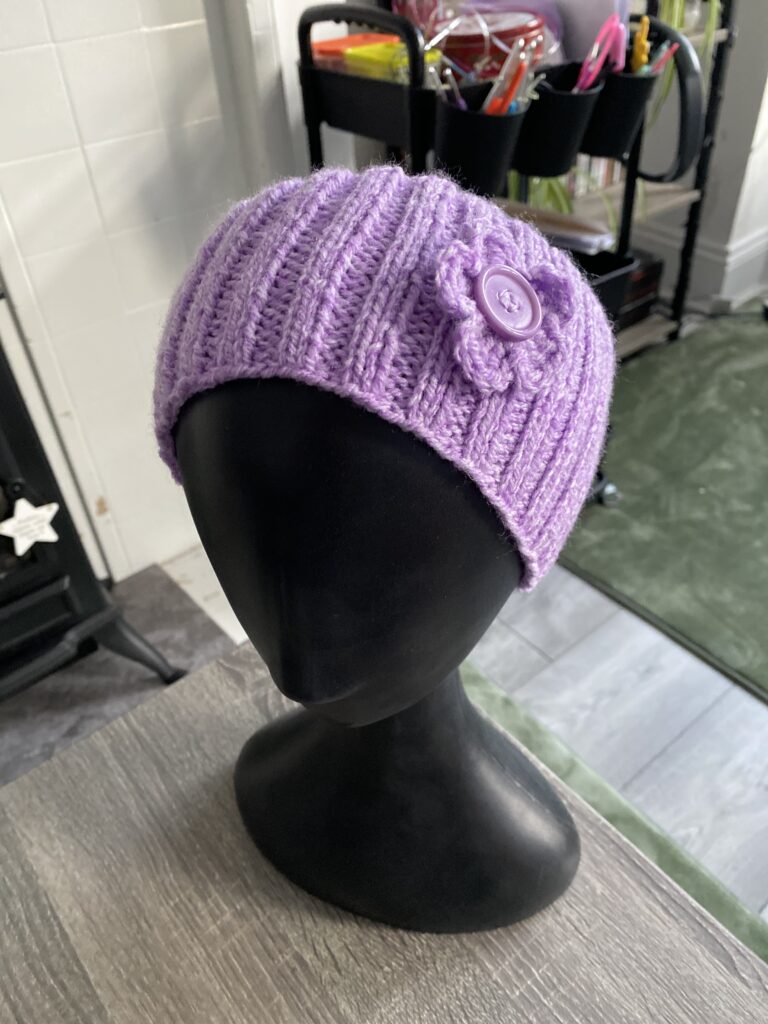 Purple Adults Ear Warmer
