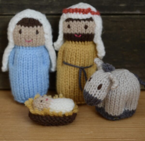 Knitted Christmas Nativity Decoration - product image 2